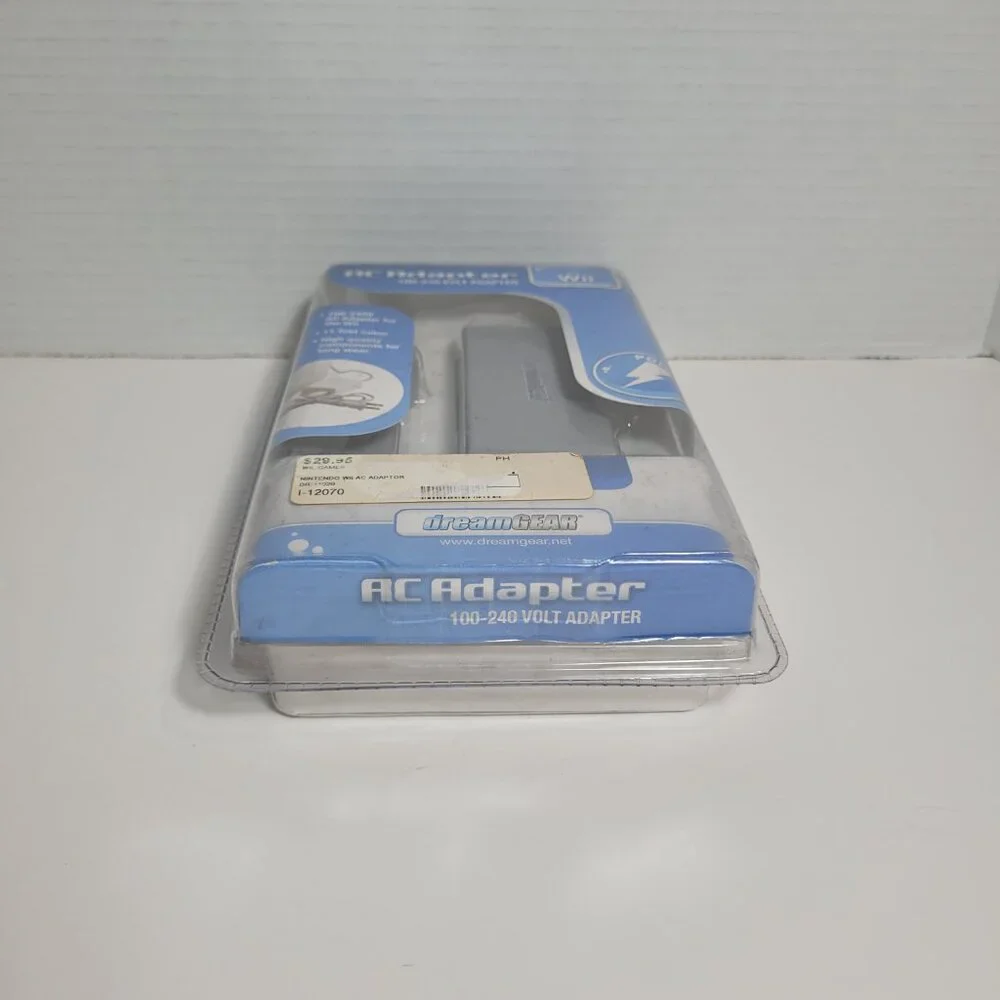 Nintendo WII AC Adapter DreamGear 100-240 Volt Adapter New Sealed